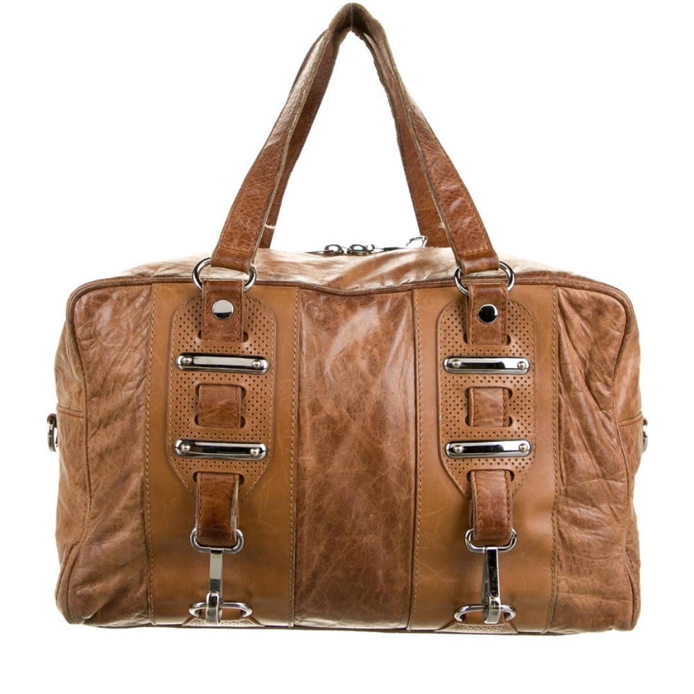 Balenciaga Perforated Hook Bag